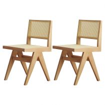 2 Wood Chairs