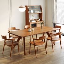 7 Pieces: Table, 6 Chairs