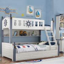 Letto per Bambini & Libreria & Letto Scorrevole