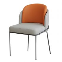 1 Chaise Orange