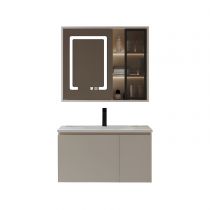 Vanity & Faucet & Fully Sealed Smart Mirror Cabinet