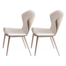 2 Beige Chairs