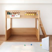 Cama infantil + escalera + colchón