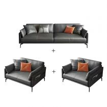 1-Seater Sofa & 1-Seater Sofa & 3-Seater Sofa