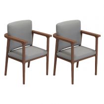 2 Chaises Gris