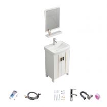 Lavabo + Robinet + Miroir
