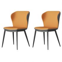 2 Orange Chairs