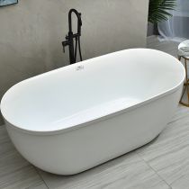 Wanna+wolnostojąca bateria wannowa