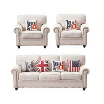 1-Seater Sofa & 1-Seater Sofa & 3-Seater Sofa