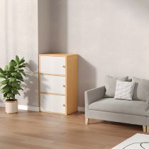 Legno Naturale+Bianco