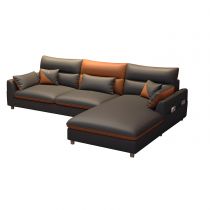 2-Seater Sofa with Chaise Lounge