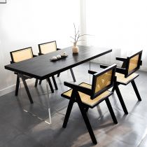 5 Pieces: Table, 4 Chairs