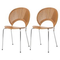 2 Wood Chairs