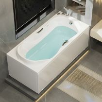 Vasca da Bagno + Set Tre Pezzi Argento