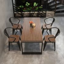 5 Pieces: Table, 4 Black Chairs