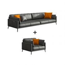 1-Seater Sofa with 3-Seater Sofa