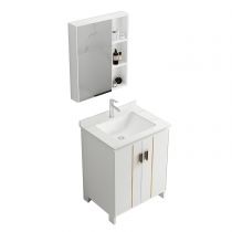 Lavabo + Robinet + Meuble Miroir