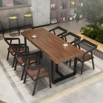 7 Pieces: Table, 6 Chairs