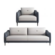 1-Seater Sofa with 3-Seater Sofa