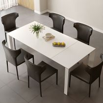 7 Pieces: Table, 6 Chairs