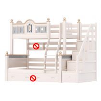 Letto Per Bambini+Scale+Materasso