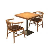 3 Pieces: Table, 2 Chairs