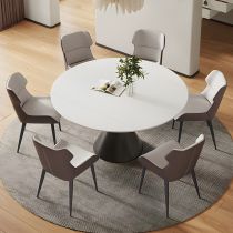 7 Pieces: Table, 6 Chairs