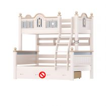 Letto Per Bambini + Libreria + Materasso