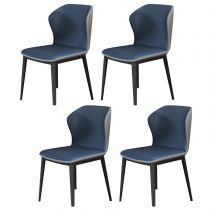 4 Blue Chairs