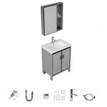 Vanity + Rubinetti + Armadietto a Specchio