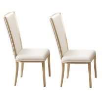 2 Beige Chairs