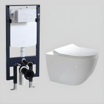 Toilette & Dünner Wassertank