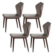 4 Brown Chairs