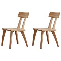 2 Wood Chairs