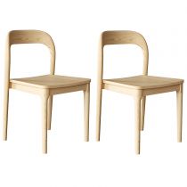 2 Wood Chairs