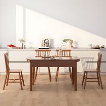 5 Pieces: Table, 4 Chairs