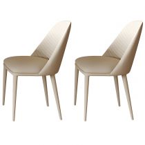 2 Beige Chairs