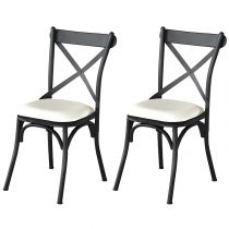 2 Black Chairs