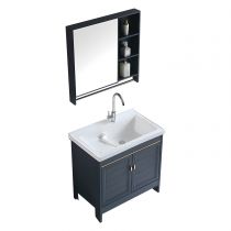 Mueble de lavabo + grifo +espejo