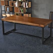 Table Marron 140 x 60 x 75