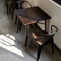 3 Pieces: Table, 2 Chairs