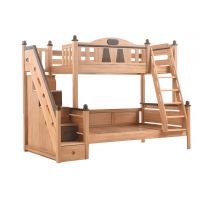 Bunk Bed with Ladder Cabinet