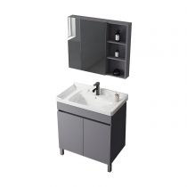 Mueble de lavabo + grifo +espejo