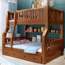 Bunk Bed & Drawer & Mattress & Bookcase & Ladder