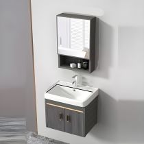 Vanity & Faucet & Mirror Cabinet