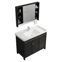 Mueble de lavabo + grifo +espejo