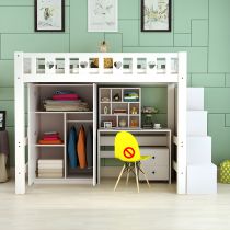 Lit Enfant & Bureau & Armoire & Armoire Échelle