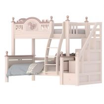 Cama infantil+escaleras+colchón