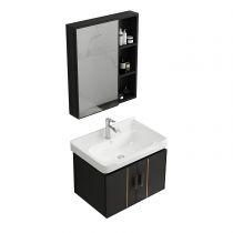 Mueble de lavabo + grifo +espejo