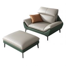 1-Sitzer-Sofa mit Ottomane